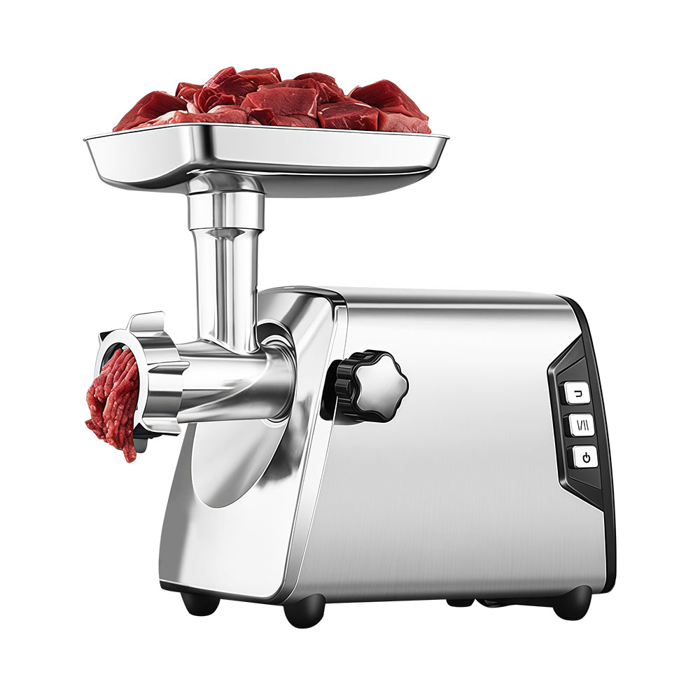#12 Heavy Duty Meat Grinder 3000W with 3 Speeds & Sausage Maker Set