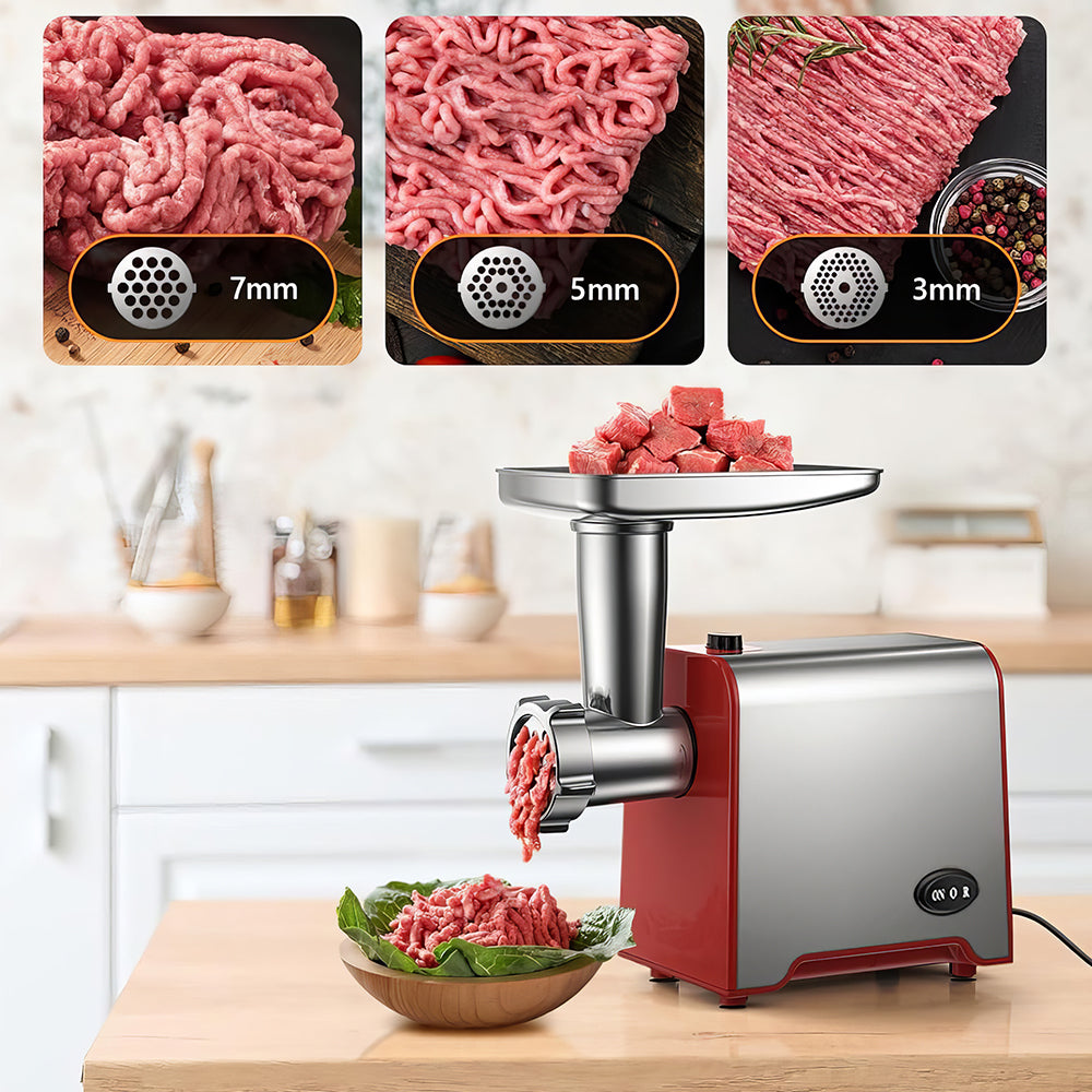 3000W Electric Meat Grinder, Heavy Duty Mincer with Sausage Kit