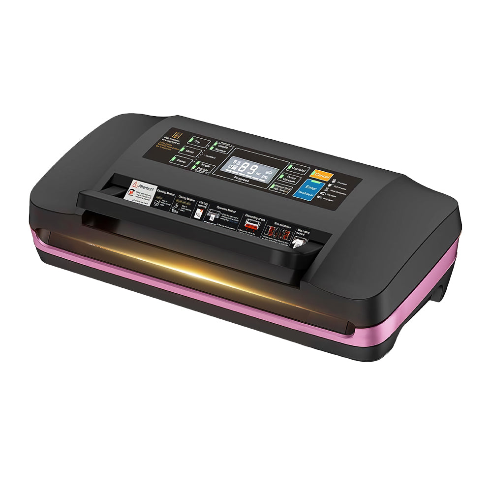 95kPa Commercial Vacuum Sealer with Double Pump & Built-in Cutter