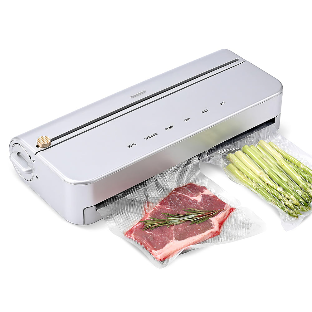 Smart Vacuum Sealer with Built-in Cutter & 5M Bag Roll, 5 Modes