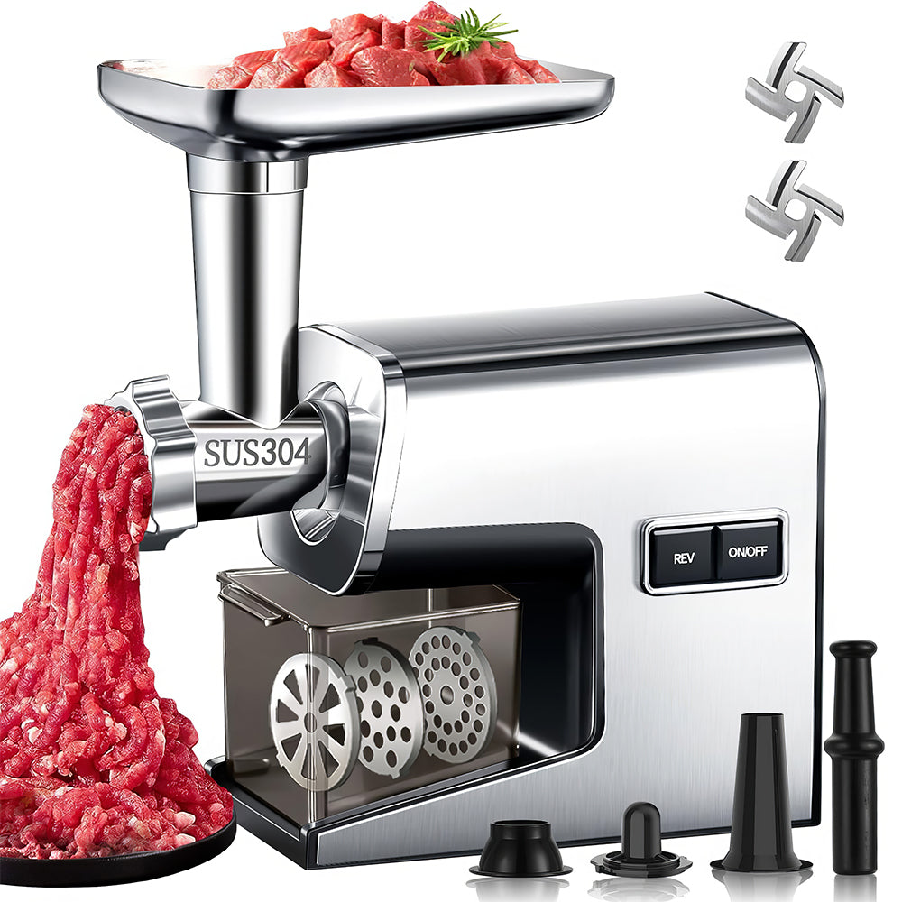 3000W Electric Meat Grinder, Heavy Duty Mincer with Sausage Kit