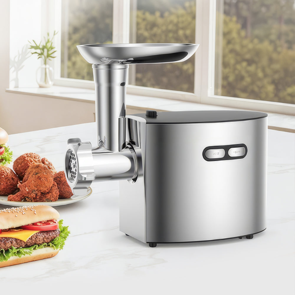 Electric Meat Grinder 2600W Heavy Duty with Sausage & Kubbe Kit