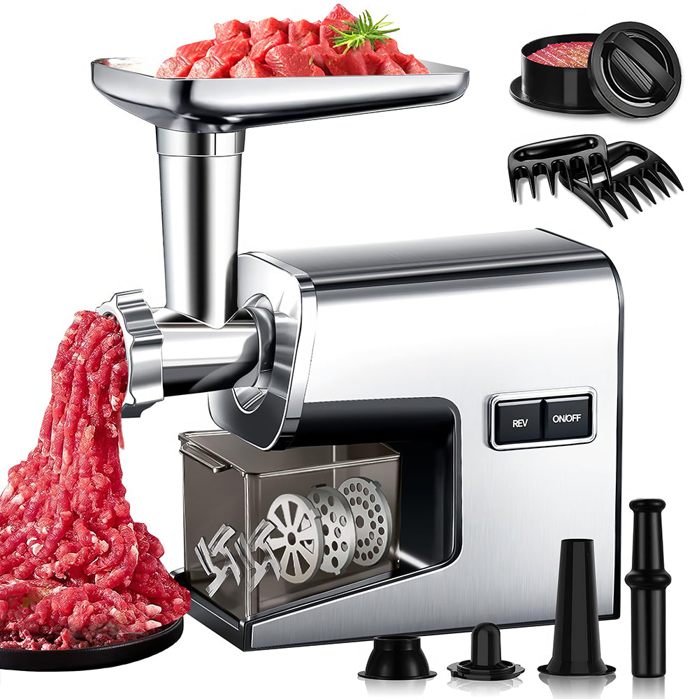 3000W Electric Meat Grinder, Heavy Duty Mincer with Sausage Kit
