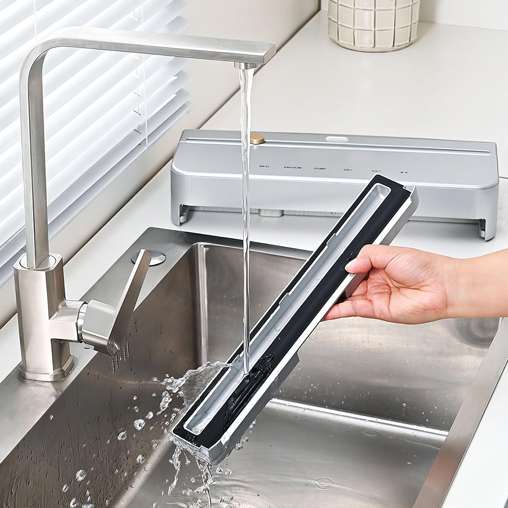 Smart Vacuum Sealer with Built-in Cutter & 5M Bag Roll, 5 Modes